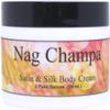 Eclectic Lady Nag Champa Satin and Silk Cream, Body Cream, Body Lotion, 2 oz - Shea Butter, Aloe, Silk Amino Acids, Vitamin E, Phthalate-Free, Handcrafted in USA - Perfect For Women view 1