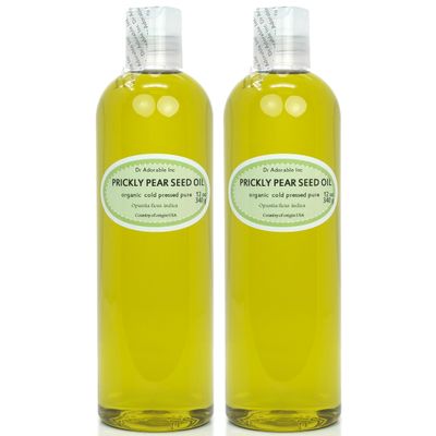 24 OZ PRICKLY PEAR SEED OIL BY DR.ADORABLE 100% PURE COLD PRESSED