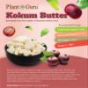 Plant Guru Raw Kokum Butter 3 lbs. Bulk 100% Pure Natural - Great for Skin, Body and Hair Moisturizer, DIY Creams, Balms, Lotions and Soap Making. view 4