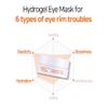 [PETITFEE] Collagen & Co Q10 Hydrogel Eye Patch 60 pcs(30 pairs) / wrinkles,moisture/Korean Cosmetics view 4