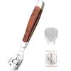 ZIZZON Foot Care Pedicure Callus Shaver Hard Skin Remover Wood Handle 10 Blades ZIZZON view 1