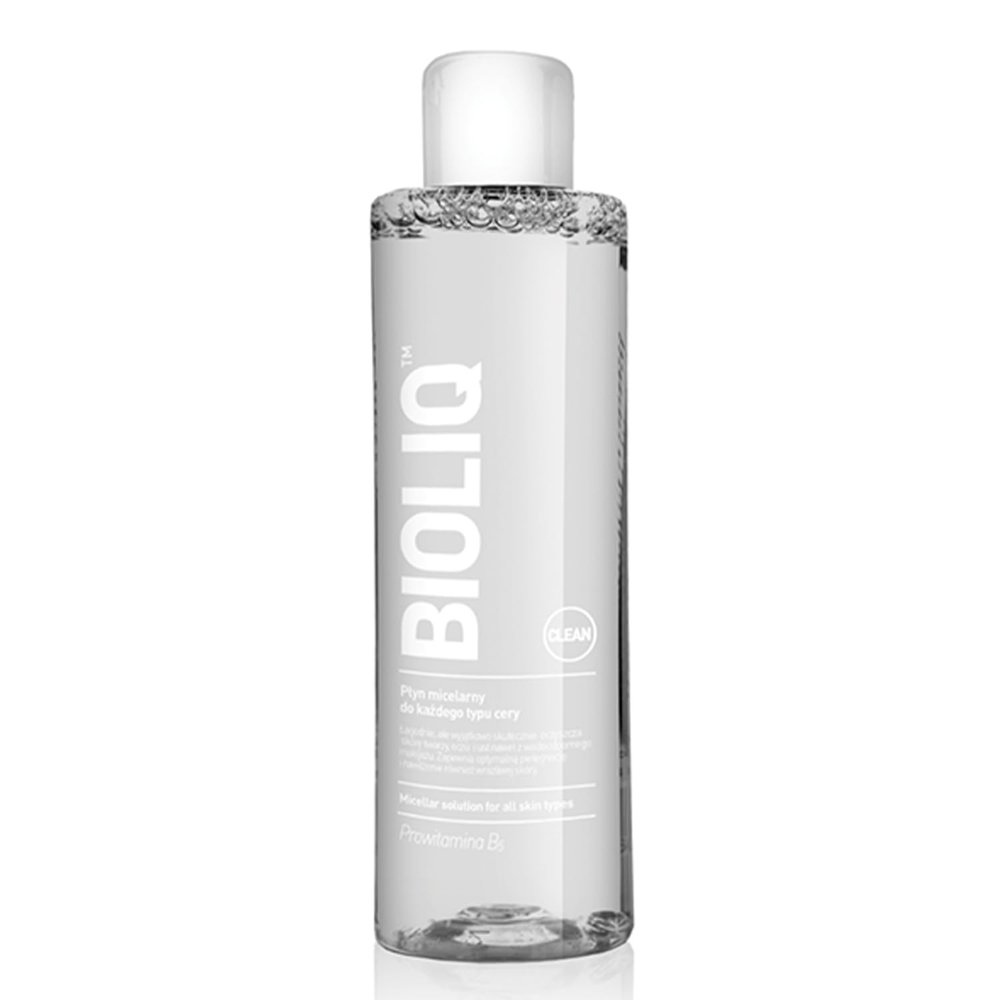 Bioliq - Clean Micellar Solution - Gentle Skin Cleanser with Provitamin B5 & Moisturizing Agents, Paraben-Free Formula for Smooth Complexion - 200 ml