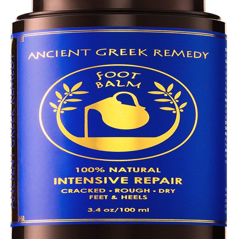 Dry Cracked Heels Repair | Organic Foot Cream for Dry Feet & Callus with Jojoba, Lavender, Almond, Olive & Vitamin E Oil | Natural Foot Balm & Moisturizer for Skin | Hydrating Foot Treatment | 3.4 oz