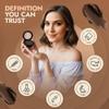 Organic Tinted Eyebrow Pomade, Dark - Water & Smudge-Proof Sculpting Eyebrow Wax for Shaping, Defining & Filling - Long-Lasting 18-Hour Hold - Easy-to-Apply, Vegan & Cruelty-Free - Made in USA view 3