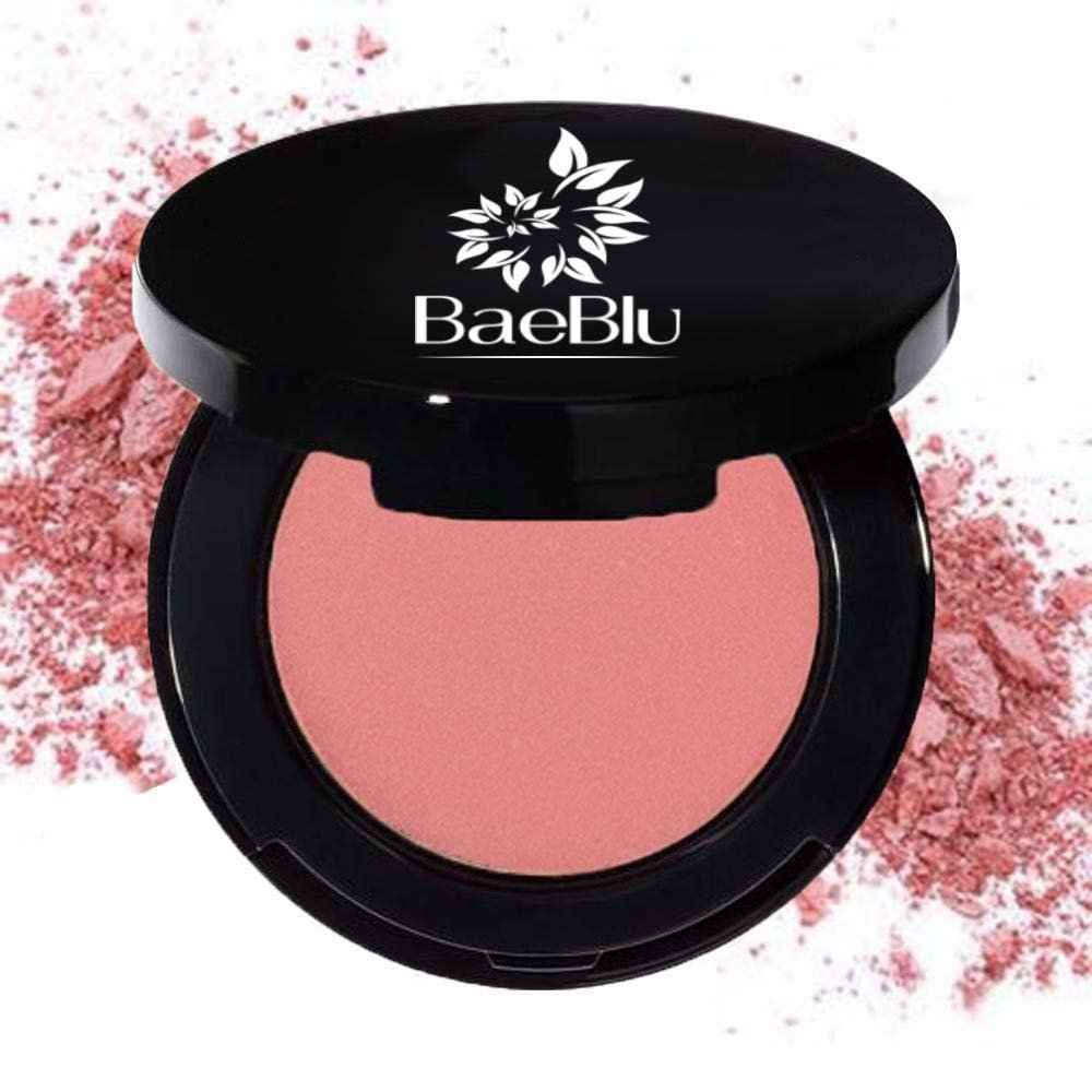 BaeBlu Organic Blush 100% Natural Pressed Mineral Powder, Made in the USA, Rosalie