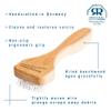 REDECKER Wire Brush with Oiled Beechwood Handle, 5-7/8-Inches, Compatible with Velcro Tape and Other Velcro Items view 3