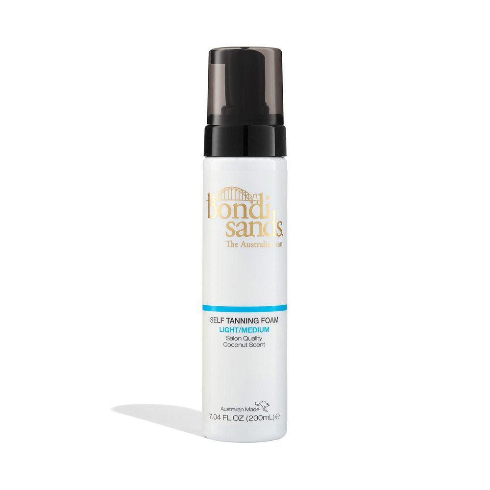 Bondi Sands Self Tanning Foam | Lightweight, Self-Tanner Foam Enriched with Aloe Vera and Coconut Provides an Even, Streak-Free Tan | 6.76 oz/200 mL
