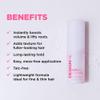 Design.Me PUFF.ME Hair Powder - Texture Powder - Root Lifting with Strong, Long-Lasting Hold - Instantly Boosts Hair Volume for Women - For Straight, Wavy & Curly Hair view 3