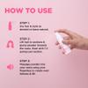 Design.Me PUFF.ME Hair Powder - Texture Powder - Root Lifting with Strong, Long-Lasting Hold - Instantly Boosts Hair Volume for Women - For Straight, Wavy & Curly Hair view 4