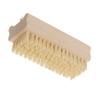 Redecker Tampico Fiber and Beechwood Nailbrush, 3-5/8 inches view 3