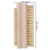 Redecker Tampico Fiber and Beechwood Nailbrush, 3-5/8 inches view 4