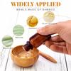 1Set(Bowl+Spoon) Bamboo Homemade Facial PACK Bowl with Mixing Spoon Spatula-DIY Face Skin Care Cosmetic Makeup Beauty Tool Facial Cream Cosmetic Storage Containers Jars Pots view 4