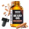 Leven Rose Spiced Sandalwood Beard Oil & Leave In Conditioner by Ranger Grooming Co, 100% Pure Natural Organic for Groomed Beards, Mustaches, and Moisturized Skin 1 oz view 1