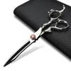 6 inch high quality hair scissors Japan 440C hairdressing scissors level texture modeling dedicated view 1
