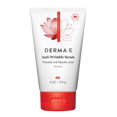 DERMA E Anti-Wrinkle Exfoliating Facial Scrub, 4 Oz Anti-Aging Face Wash