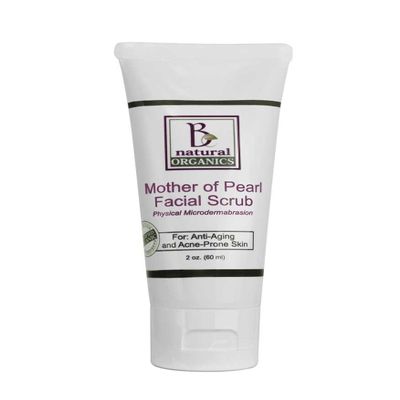 Be Natural Organics Mother of Pearl Scrub 2 Oz (60 ml)