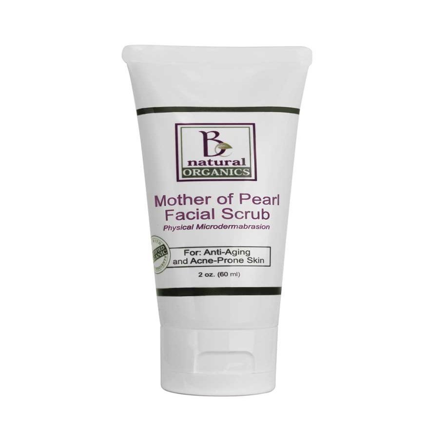 Be Natural Organics Mother of Pearl Scrub 2 Oz (60 ml)