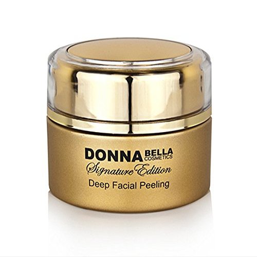 Donna Bella Cosmetics Caviar Signature Deep Facial Peeling W/Peptide crystals - 50ml - Powerful Facial Cleansing to Reveal Ultra-Smooth and Youthful Skin