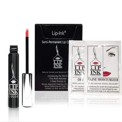 Lip Ink 100% Smearproof Trial Lip Kits, Fire Red