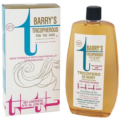 Lanman & Kemp-Barclay & Co Barry's Tricopherous Hair Greaseless 8oz