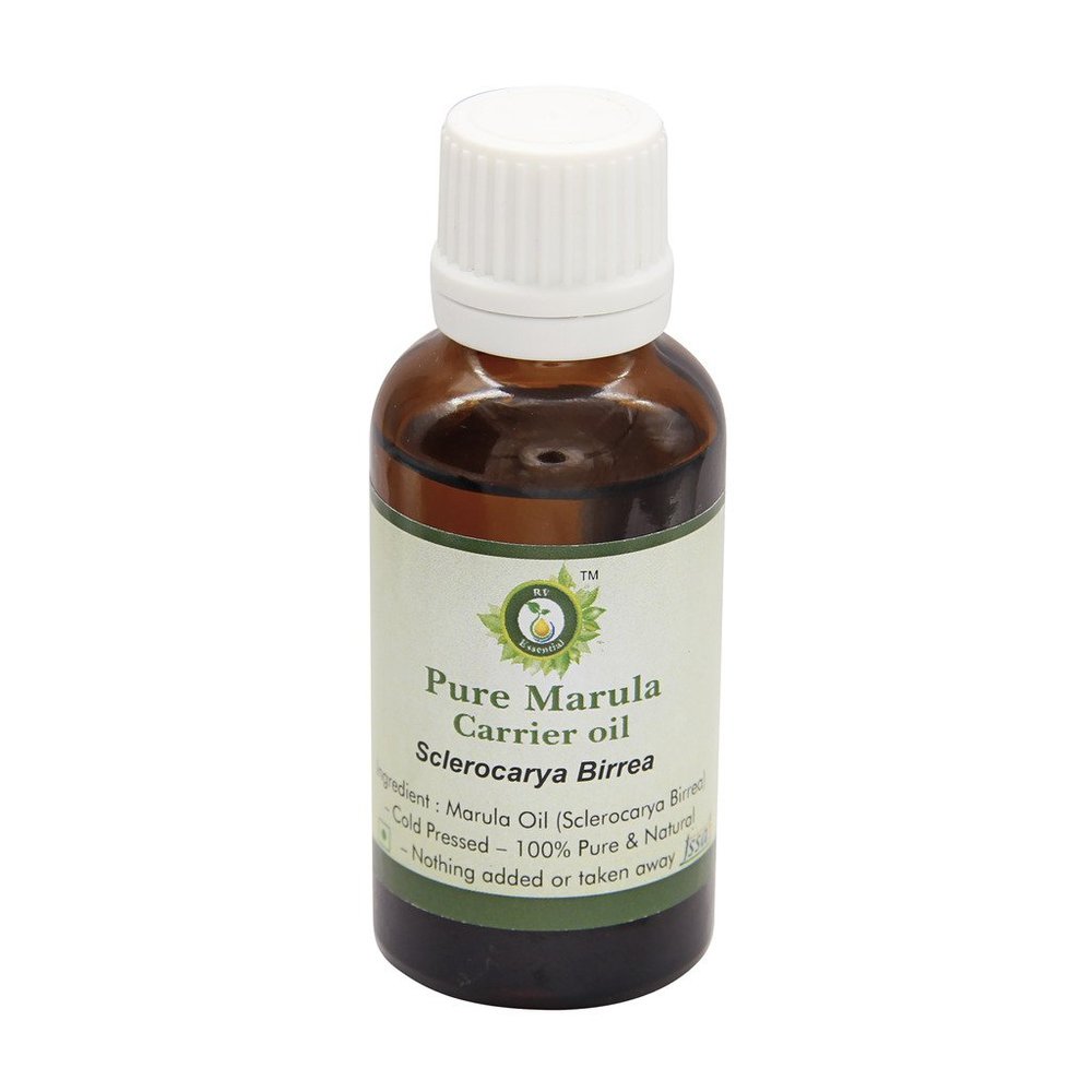 R V Essential Marula Oil | Sclerocarya Birrea | for Face, Skin Care, Hair Care, Scalp Massage, Nails, Body Massage, Nourishing Hair Oil | 100% Pure Natural | Cold Pressed | 10ml | 0.338oz