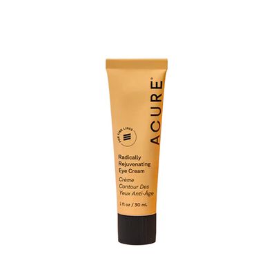 Acure Radically Rejuvenating Eye Cream - Under Eye Cream for Dark Circles & Wrinkles, Firming & Hydrating Treatment to Brighten, Anti Aging Moisturizer for Hydration with CoQ10-1 fl oz
