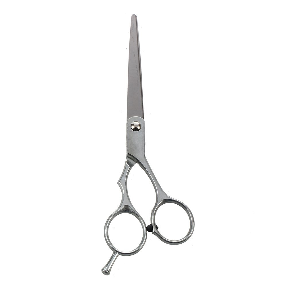 2 Scissors Hair Hairdresser Sculptor in stainless steel with finger rest 6 "