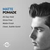 Challenger Matte Cream Pomade Combo | Natural, Shine Free Styling Product | Medium Firm All-Day Hold | Travel Friendly Water Based Hair Gel | For All Hair Types | 3oz and 1.5oz Jars view 2