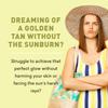Just Nutritive Indoor Tanning Oil | Natural Tanning Bed Accelerator for Fast, Dark, Long-Lasting Tan | Moisturizing Body Oil with Vitamin E & Botanical Extracts | 8 Fl Oz view 2