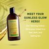 Just Nutritive Indoor Tanning Oil | Natural Tanning Bed Accelerator for Fast, Dark, Long-Lasting Tan | Moisturizing Body Oil with Vitamin E & Botanical Extracts | 8 Fl Oz view 3