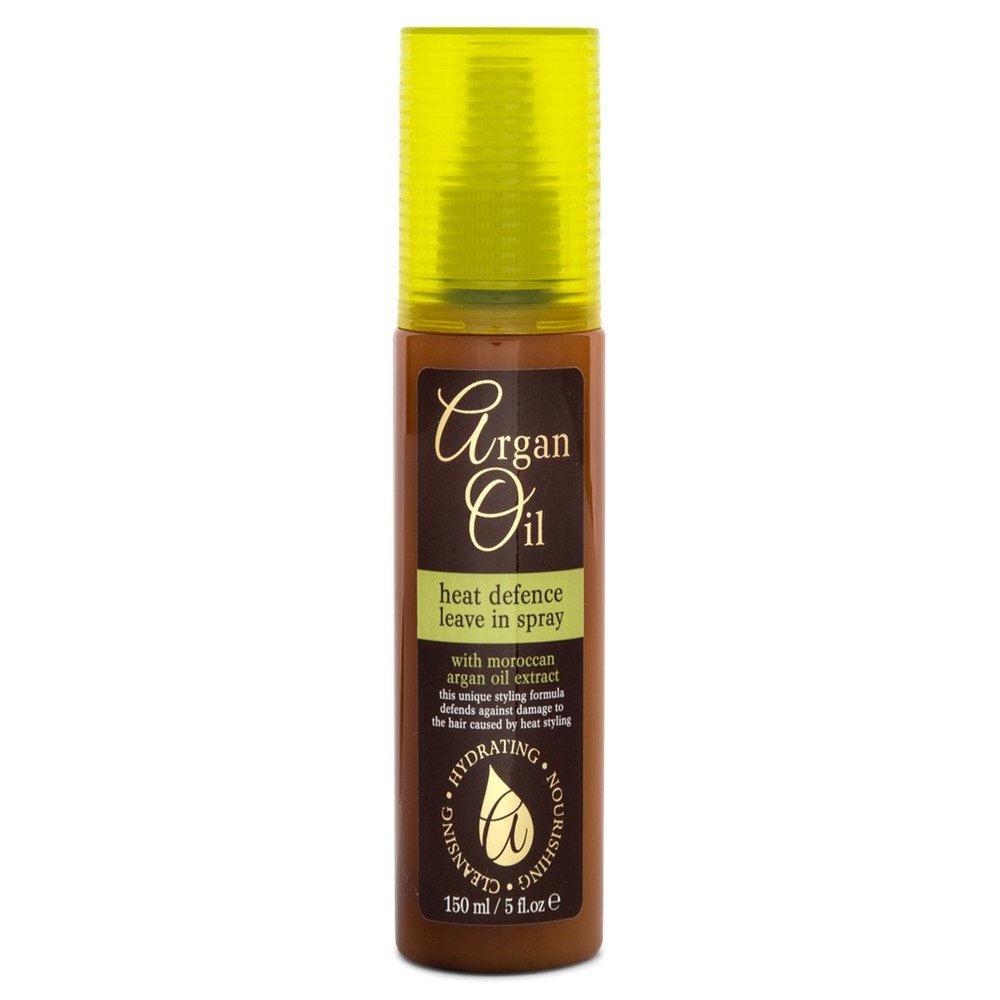 Argan Oil Heat Defence Leave in Spray with Moroccan Argan Oil, 5FL OZ