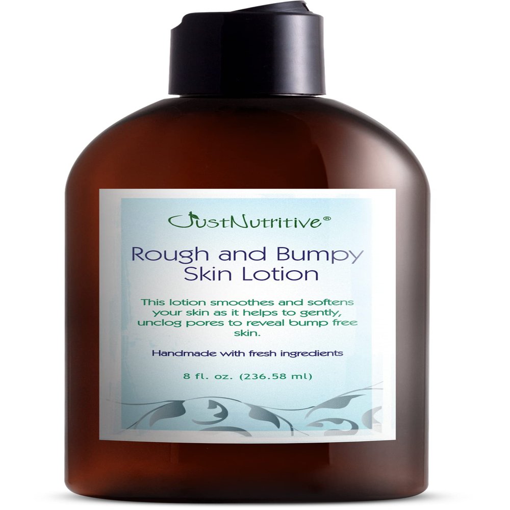 Just Nutritive Rough And Bumpy Skin Lotion | Dry Skin Lotion | Body Lotion | Smoothing Lotion for Dry, Rough Patches and Tiny Bumps | Lotion for Keratosis Pilaris 8 Oz