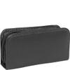 Royce Leather Chrome Plated Mini Manicure Kit, Black, One Size view 1