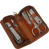 Royce Leather Chrome Plated Mini Manicure Kit, Black, One Size view 2