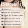 Hydrea London Dry Brushing Body Brush with Cactus Bristle - Cellulite Remover, Vegan Best Dry Brush for Flawless Skin, Helps Improve Lymphatic Drainage - FSC Certified Beechwood. view 4