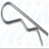 100 Hair Pin Cotters 1/16" - .062" Wire - Zinc view 1