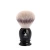 MHLE Classic Silvertip Badger Fiber Brush | High-Grade Black Resin Handle | Luxury Shave Accessory for Men view 1