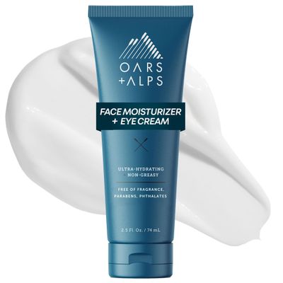 Oars + Alps Anti-Aging Face Moisturizer & Eye Cream, Hydrating Skin Moisturizer with Shea Butter and Jojoba Oil, Lightweight, Non Greasy, Vegan, Gluten Free