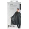 Betty Dain Signature Cosmix Coloring/Styling Cape with Chemical-Proof Panel, Lightweight, Chemical Resistant Fabric, Embossed Pattern, Snap Closure at Neck, Generous 54 x 60 Inch Size, Black view 1