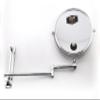 Danielle Creations 8-Inch Double-Sided Wall Mounted Adjustable Height Makeup Mirror, 10x Magnification view 4