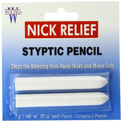 Woltra Styptic Pencil Small, 0.25-Ounce (Pack of 12)