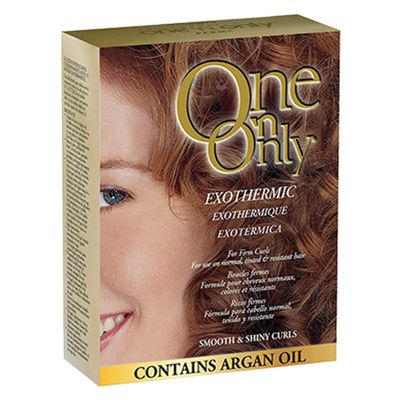 One 'N Only Exothermic Perm - At Home Hair Perm Kit with Argan Oil for Firm Curls - Self-Heating Formula for Comfort and Shine - Provides Manageability & Eliminates Odor (1 Kit)