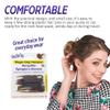 Good Hair Days Hair Pins - 2 1/2" Plastic, U-shaped Magic Grip Hairpins, Strong Durable Pins For Fine, Thick & Long Hair, Styling Accessories - Tortoise Shell, Set of 10 view 3