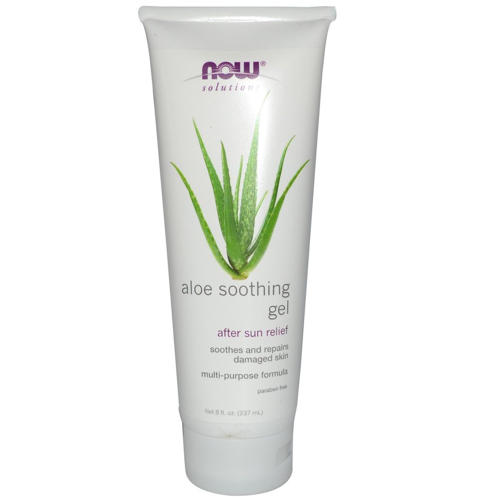 Aloe Soothing Gel, 8 oz by Now Foods (Pack of 3)