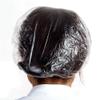 100 Pcs Disposable Plastic Thick Shower Caps Clear Elastic Bath Cap For Women Spa,Home Use,Hotel and Hair Salon,Pack of 100 Individually Wrapped view 3
