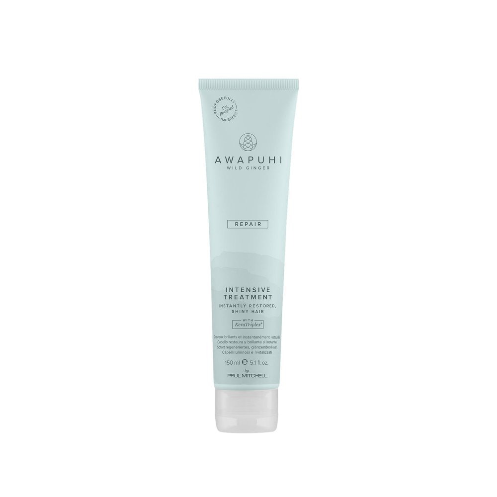 Awapuhi Wild Ginger by Paul Mitchell Intensive Treatment, Rebuilds + Repairs, For Dry, Damaged + Color-Treated Hair, 5.1 fl. oz.
