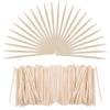 Senkary 500 Pieces Wooden Wax Sticks Waxing Spatula Applicators Wood Craft Sticks for Body Eyebrow Legs Face Hair Removal (Small and Large) view 4