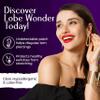 Lobe Wonder - The ORIGINAL Ear Lobe Support Patch for Pierced Ears - Eliminates the Look of Torn or Stretched Piercings - Protects Healthy Ear Lobes from Tearing - 420 Patches - Clear & Latex-Free view 2