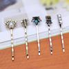10 Pcs Vintage Alloy Mixed Hair Bobby Pins for girls Hair Clips Barrettes for women NO REPEAT RANDOM PACKING view 3