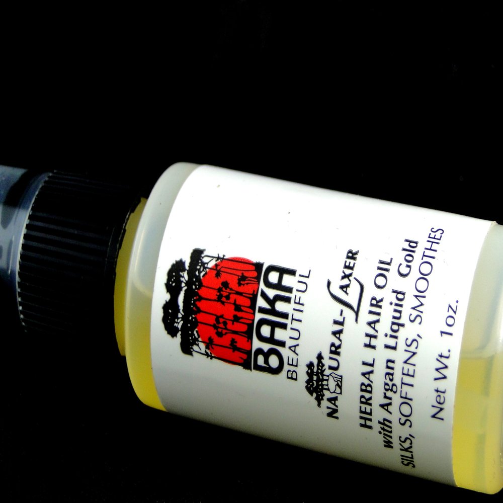 Baka Beautiful Natural-Laxer Argan Hair Oil 1 oz